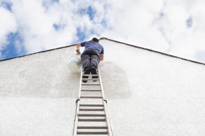 Peinture extérieure à Bouin — façades et ravalement